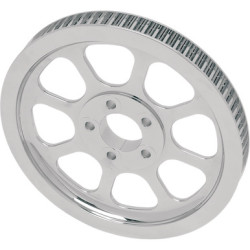 PartzBiz HD 1201-0003 - Drag Specialties Chrome Rear 70T 1-1/8” Belt Wheel Pulley Harley Softail 00-06 PartzBiz HD 1201-0003 - Drag Specialties Chrome Rear 70T 1-1/8” Belt Wheel Pulley Harley Softail 00-06