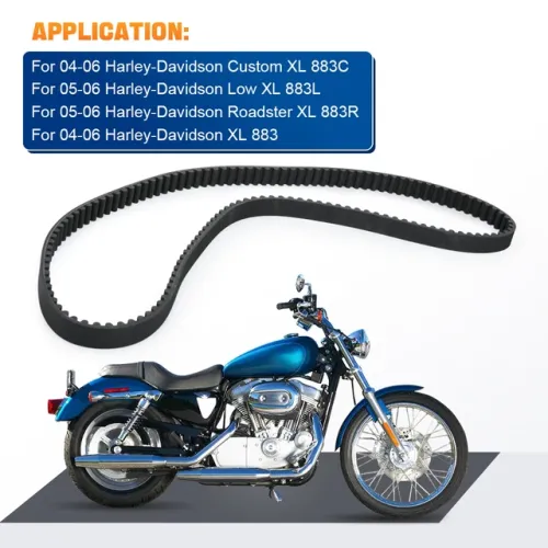 PartzBiz HD: 3459863-1 1/8” 137 Tooth OEM 40571-04B Drive Rear Belt Harley 04-06 Sportster XL 1200
