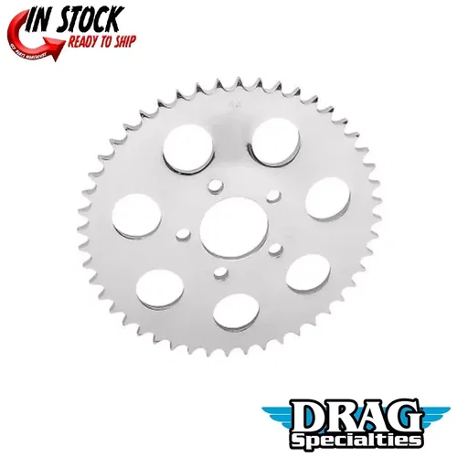 PartzBiz HD: 3467166-Drag Specialties Chrome 51 Tooth Dished Rear Wheel Sprocket Harley Big Twin 00+ PartzBiz HD: 3467166-Drag Specialties Chrome 51 Tooth Dished Rear Wheel Sprocket Harley Big Twin 00+