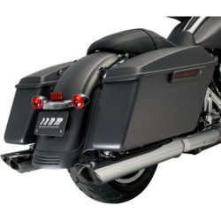 PartzBiz HD 128-78132 - Supertrapp Kerker Slash Chrome 4” Slip-On Mufflers Exhaust 17+ Harley Touring PartzBiz HD 128-78132 - Supertrapp Kerker Slash Chrome 4” Slip-On Mufflers Exhaust 17+ Harley Touring