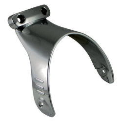 PartzBiz HD 13005 - ไฟหน้า V-Factor ไฟสีดำและขายึดโครเมียมอะลูมิเนียม Harley V-Rod 2002+