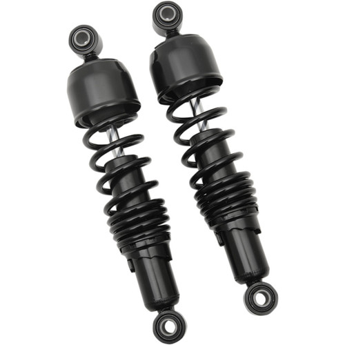 PartzBiz HD: 3450663-Drag Specialties Chrome 12” Replacement Nitrogen Shock Absorbers Harley Dyna FXD