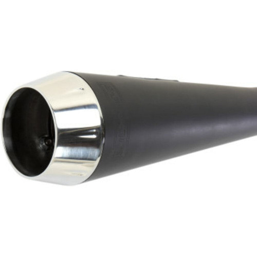 PartzBiz HD: 3443854-Bassani Black Short Upsweep 2 เป็น 1 ท่อ Road Rage Exhaust 06-2017 Harley Dyna