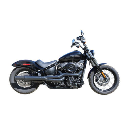 PartzBiz HD: 3472612-Thunderheader XSeries High Pipe 2 Into 1 ระบบท่อไอเสีย Chrome Harley Softail M8