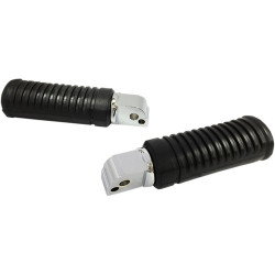 PartzBiz HD 1620-1849 - Drag Specialties Rubber Passenger Footpegs Pegs Chrome Harley 17+ Softail M8 OEM PartzBiz HD 1620-1849 - Drag Specialties Rubber Passenger Footpegs Pegs Chrome Harley 17+ Softail M8 OEM
