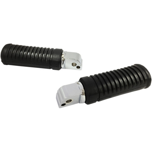 PartzBiz HD: 3464015-Drag Specialties Rubber Passenger Footpegs Pegs Chrome Harley 17+ Softail M8 OEM PartzBiz HD: 3464015-Drag Specialties Rubber Passenger Footpegs Pegs Chrome Harley 17+ Softail M8 OEM