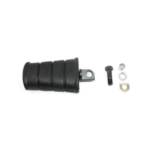 PartzBiz HD: 3448769-Flat Black Rubber Kick Starter Pedal Replica Replacement Harley Ironhead Pan FLH