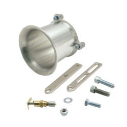 PartzBiz HD 17-0484 - S&S Chrome 2-1/2” Air Horn Kit Velocity Stack Super E&G Carbs 2.5” Intake Harley PartzBiz HD 17-0484 - S&S Chrome 2-1/2” Air Horn Kit Velocity Stack Super E&G Carbs 2.5” Intake Harley