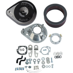PartzBiz HD 170-0307E - S&S Cycle Black Teardrop Air Cleaner Filter kit Intake 2017+ Harley Sportster XL PartzBiz HD 170-0307E - S&S Cycle Black Teardrop Air Cleaner Filter kit Intake 2017+ Harley Sportster XL