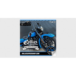 PartzBiz HD 18-498 - Arlen Ness Natural Big Sucker Air Cleaner Filter Kit Harley Early EFI Touring