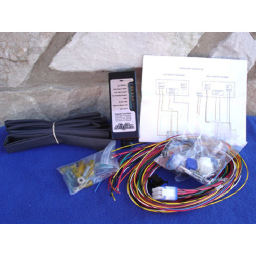 PartzBiz HD: 3447105-Complete Ultima LED Electronic Wire Wiring System Harness Kit Harley Evo Custom PartzBiz HD: 3447105-Complete Ultima LED Electronic Wire Wiring System Harness Kit Harley Evo Custom