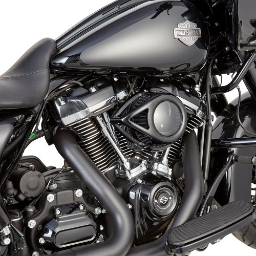 PartzBiz HD: 3484479-Arlen Ness Clear Tear Air Cleaner Black Filter Harley Touring Softail Dyna 08-17
