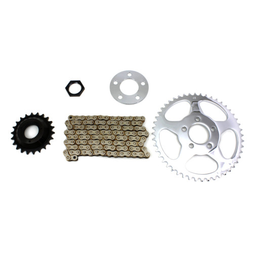 PartzBiz HD: 3479867-Chain Drive Transmission Sprocket Conversion Kit Harley Sportster XL Evo Hugger PartzBiz HD: 3479867-Chain Drive Transmission Sprocket Conversion Kit Harley Sportster XL Evo Hugger