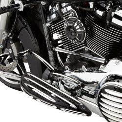PartzBiz HD 19-792 - Arlen Ness Deep Cut Heel Toe Shifter Lever Black +1” Harley Touring Softail 97+