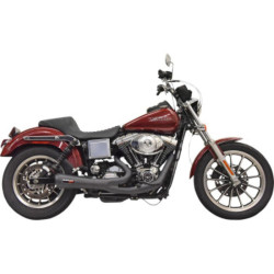 PartzBiz HD 1D5B - Bassani Road Rage Ripper 2 Into 1 Black Exhaust System Pipe Harley Dyna 91-05 PartzBiz HD 1D5B - Bassani Road Rage Ripper 2 Into 1 Black Exhaust System Pipe Harley Dyna 91-05