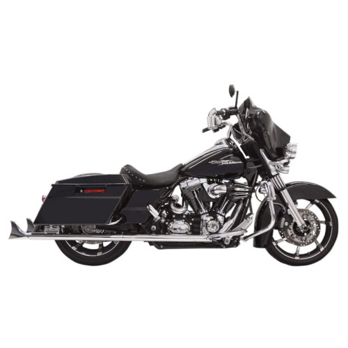 PartzBiz HD: 3441841-Bassani Chrome 36” Exhaust 2 1/4 Bagger Fishtail Slip-On Mufflers Harley Touring PartzBiz HD: 3441841-Bassani Chrome 36” Exhaust 2 1/4 Bagger Fishtail Slip-On Mufflers Harley Touring