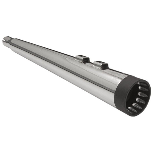 PartzBiz HD: 3443796-Bassani 4” DNT Chrome Black Cap Bagger Exhaust Megaphone Mufflers Harley Touring PartzBiz HD: 3443796-Bassani 4” DNT Chrome Black Cap Bagger Exhaust Megaphone Mufflers Harley Touring