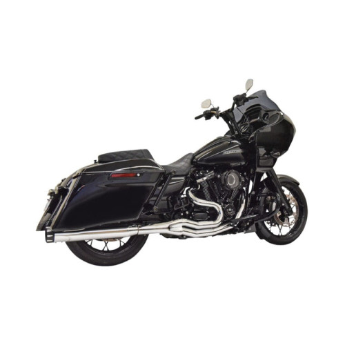 PartzBiz HD: 3475185-Bassani Road Rage 2-1 Chrome HP Performance Exhaust Pipes Harley Touring M8 17+ PartzBiz HD: 3475185-Bassani Road Rage 2-1 Chrome HP Performance Exhaust Pipes Harley Touring M8 17+