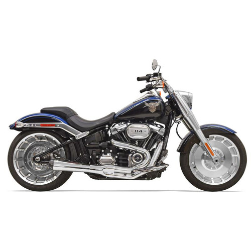 PartzBiz HD: 3444052-Bassani Road Rage 3 2 - 1 Black Exhaust Pipe M8 Fatboy Breakout Harley Softail PartzBiz HD: 3444052-Bassani Road Rage 3 2 - 1 Black Exhaust Pipe M8 Fatboy Breakout Harley Softail
