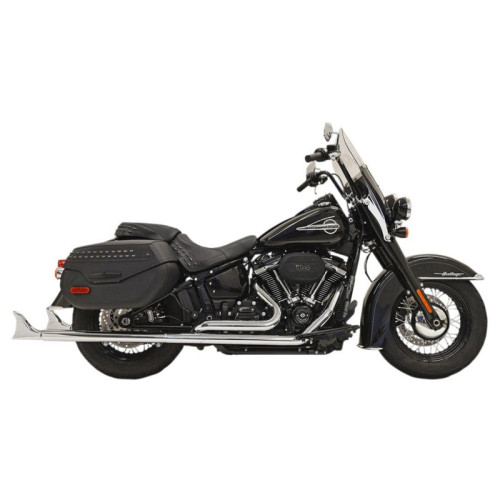 PartzBiz HD: 3465786-Bassani Chrome True Dual Exhaust 33” Fishtail Mufflers Harley Softail Baffles M8 PartzBiz HD: 3465786-Bassani Chrome True Dual Exhaust 33” Fishtail Mufflers Harley Softail Baffles M8