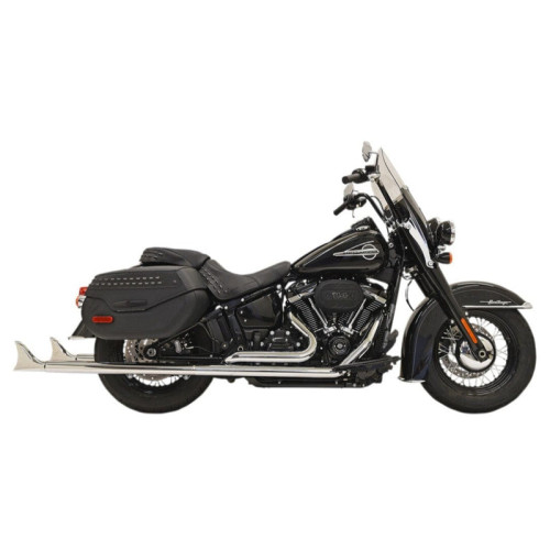 PartzBiz HD: 3465788-Bassani Chrome True Dual Exhaust 36” 2.25” Fishtail Harley Softail 18+ Baffles PartzBiz HD: 3465788-Bassani Chrome True Dual Exhaust 36” 2.25” Fishtail Harley Softail 18+ Baffles
