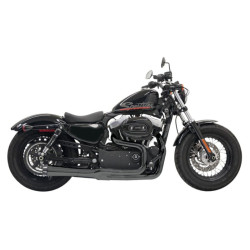 PartzBiz HD 1X22RB - ท่อไอเสีย Bassani Mega Power 2 ออก 1 Road Rage II แบบสั้น Sportster XL สีดำ PartzBiz HD 1X22RB - ท่อไอเสีย Bassani Mega Power 2 ออก 1 Road Rage II แบบสั้น Sportster XL สีดำ