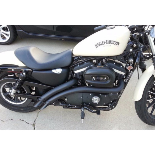 PartzBiz HD: 3443706-Bassani Black Radial Sweepers Full Exhaust Pipe System Harley Sportster XL 14-20 PartzBiz HD: 3443706-Bassani Black Radial Sweepers Full Exhaust Pipe System Harley Sportster XL 14-20