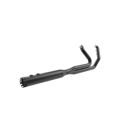 PartzBiz HD: 3476928-Khrome Werks Black 2 into 1 Exhaust System 2017+ Harley Touring PartzBiz HD: 3476928-Khrome Werks Black 2 into 1 Exhaust System 2017+ Harley Touring