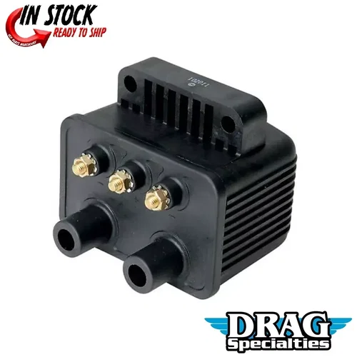 PartzBiz HD: 3484085-Drag Specialties Single-Fire Ignition Coil 2.4Ohm 12V Electronic Harley