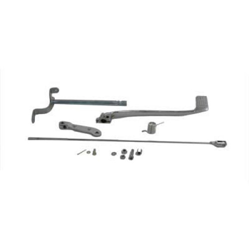 PartzBiz HD: 3456151-Replica Chrome Rear Brake Pedal Arm Shaft Linkage Kit Harley Ironhead Sportster PartzBiz HD: 3456151-Replica Chrome Rear Brake Pedal Arm Shaft Linkage Kit Harley Ironhead Sportster