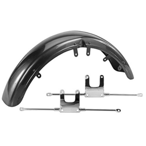 PartzBiz HD: 3452950-บังโคลนหน้าเหล็กจำลอง 35 มม. Harley Sportster Super Glide FXR Ironhead XL PartzBiz HD: 3452950-บังโคลนหน้าเหล็กจำลอง 35 มม. Harley Sportster Super Glide FXR Ironhead XL