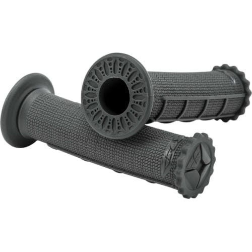 PartzBiz HD: 3451169-Fly Racing Dark Gray Half Waffle Medium Handlebar Bar Hand Grips ATV BMX PWC PartzBiz HD: 3451169-Fly Racing Dark Gray Half Waffle Medium Handlebar Bar Hand Grips ATV BMX PWC