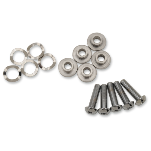 PartzBiz HD: 3457414-Front Brake Rotor Hardware Bolts Washers Enforcer Harley Touring Bagger Wheel