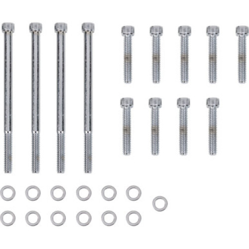 PartzBiz HD: 3487786-Drag M-Eight M8 Outer Primary Socket Bolt Kit Chrome Knurled Harley Touring 17+ PartzBiz HD: 3487786-Drag M-Eight M8 Outer Primary Socket Bolt Kit Chrome Knurled Harley Touring 17+