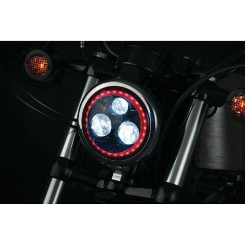 PartzBiz HD: 3457730-Kuryakyn Orbit Prism 5.75‚” 5-3/4‚” LED Multi-Color Bluetooth Headlight Universal PartzBiz HD: 3457730-Kuryakyn Orbit Prism 5.75‚” 5-3/4‚” LED Multi-Color Bluetooth Headlight Universal