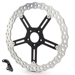 PartzBiz HD 300-042 - Arlen Ness 15” Jagged Right Front Big Brake Rotor Harley Softail 18+ FXLR FLSB PartzBiz HD 300-042 - Arlen Ness 15” Jagged Right Front Big Brake Rotor Harley Softail 18+ FXLR FLSB