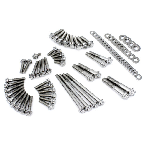 PartzBiz HD: 3486418-Feuling 12 Point Engine Fastener Kit Primary Trans Bolts Harley Softail 2018+ M8