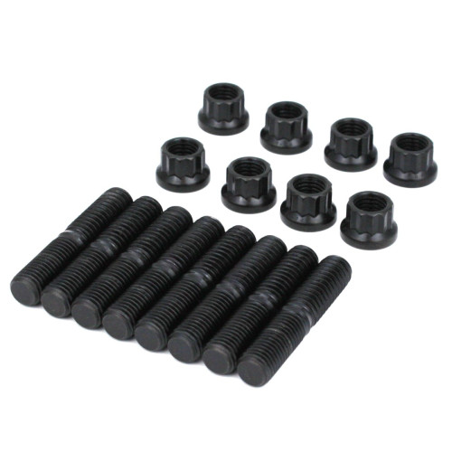 PartzBiz HD: 3487129-Feuling Rocker Arm Shaft Stud Nut Kit Black SAE Steel Harley M-Eight 17-21 M8 PartzBiz HD: 3487129-Feuling Rocker Arm Shaft Stud Nut Kit Black SAE Steel Harley M-Eight 17-21 M8