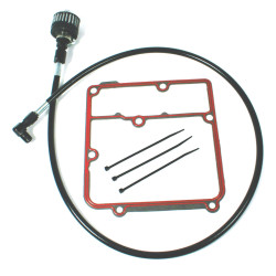 PartzBiz HD 3071 - Feuling Oil Tank Breather Kit Black Steel Harley Dyna Glide Twin Cam 99-05 PartzBiz HD 3071 - Feuling Oil Tank Breather Kit Black Steel Harley Dyna Glide Twin Cam 99-05