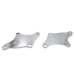 PartzBiz HD 31-0120 - Chrome Front Lower Motor Mounts Ironhead OE 16210-52A Harley Sportster XL 52-81