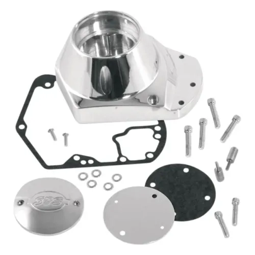 PartzBiz HD: 3478697-S&S Cycle Polished Billet Cam Cover Kit 6061 Aluminum Harley Big Twin 73-92 PartzBiz HD: 3478697-S&S Cycle Polished Billet Cam Cover Kit 6061 Aluminum Harley Big Twin 73-92