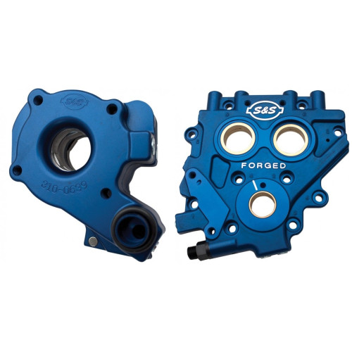 PartzBiz HD: 3453398-S&S Cycle TC3 Cam Support Plate & Oil Pump Kit Combo 1999-2006 Harley Twin Cam