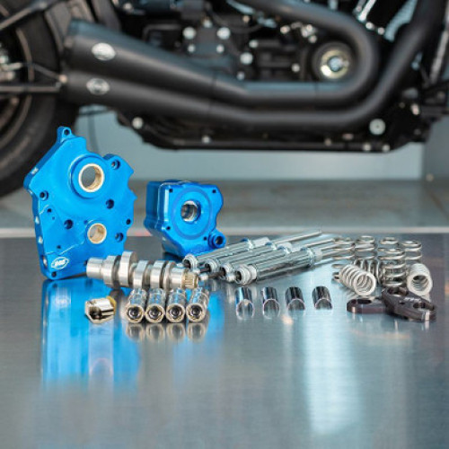 PartzBiz HD: 3489719-S&S Cam Plate Oil Pump Pushrods Kit Performance Package Chrome 550C Chain Harley PartzBiz HD: 3489719-S&S Cam Plate Oil Pump Pushrods Kit Performance Package Chrome 550C Chain Harley