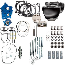 PartzBiz HD 310-1103 - S&S 114” 128” Oil Cooled Power Package Chain Drive Black Chrome Harley M8 17-20 PartzBiz HD 310-1103 - S&S 114” 128” Oil Cooled Power Package Chain Drive Black Chrome Harley M8 17-20