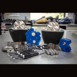 PartzBiz HD 310-1107B - S&S 114 128” Water Cooled Power Package 550C Chain Cam Granite Harley Touring M8 PartzBiz HD 310-1107B - S&S 114 128” Water Cooled Power Package 550C Chain Cam Granite Harley Touring M8