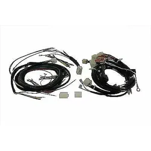 PartzBiz HD: 3453766-Stock OEM Softail Builders Wiring Harness Color Code Harley Softails 1991-95 USA
