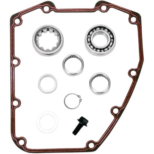 PartzBiz HD: 3456401-S&S Chain Driven Cams Installation Cam Install Kit Bearings Gasket Twin Cam TC88