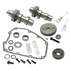PartzBiz HD 330-0339 - S&S Easy Start Cam Kit 635 HO Gear Drive สูง RPM Harley Big Twin Cam 06-17