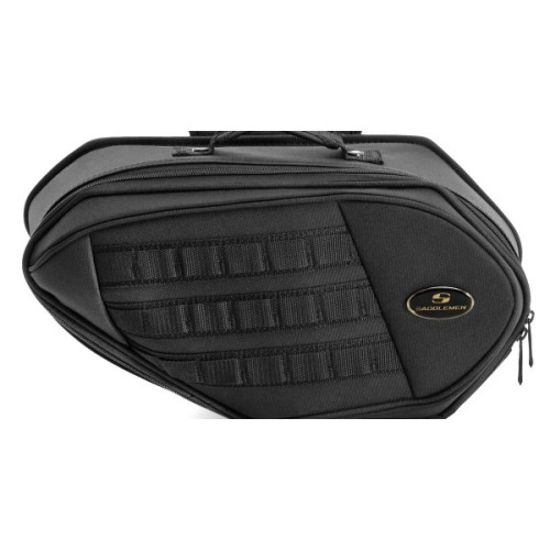 PartzBiz HD: 3463249-Saddlemen SB2300 Tactical Saddlebags Black Universal Throw-Over Harley Indian PartzBiz HD: 3463249-Saddlemen SB2300 Tactical Saddlebags Black Universal Throw-Over Harley Indian