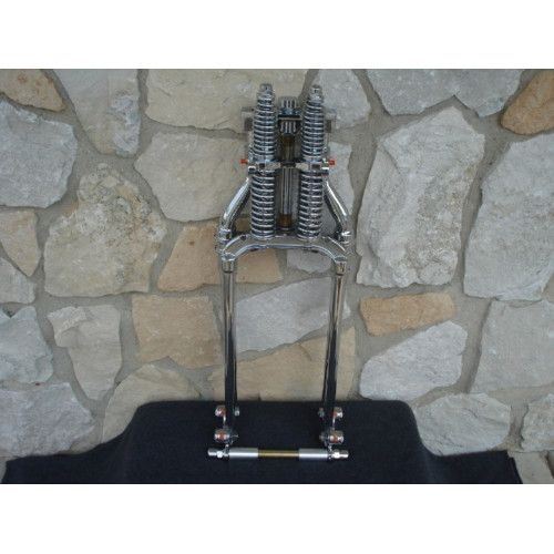 PartzBiz HD: 3452072-New Chrome Antique Vintage Replica 32” 22” Stock Length Springer Fork Front End